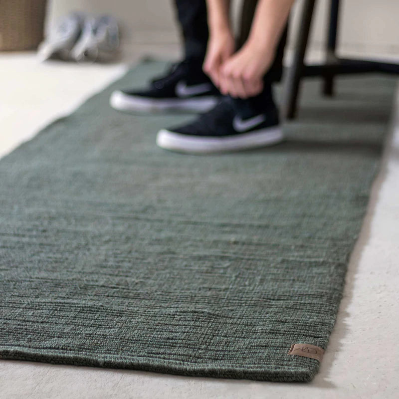 Ribbon carpet- Dust Green