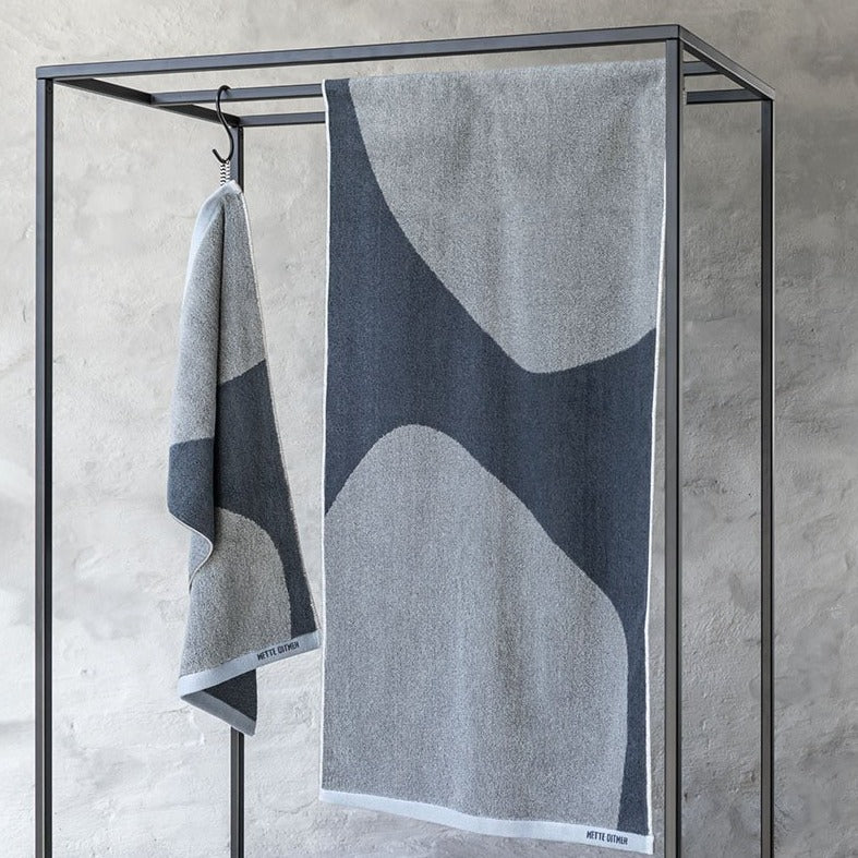 ROCK Bath Towel- Slate Blue