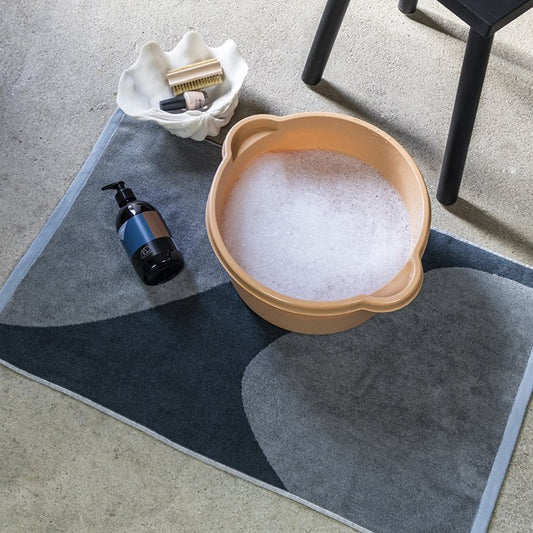 ROCK Bath Mat- Slate Blue