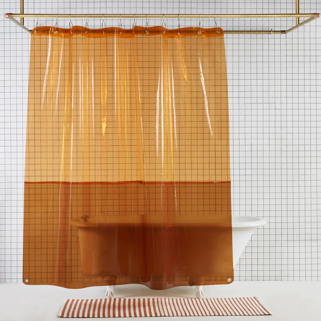 Orient Sun Shower Curtain- Squeeze