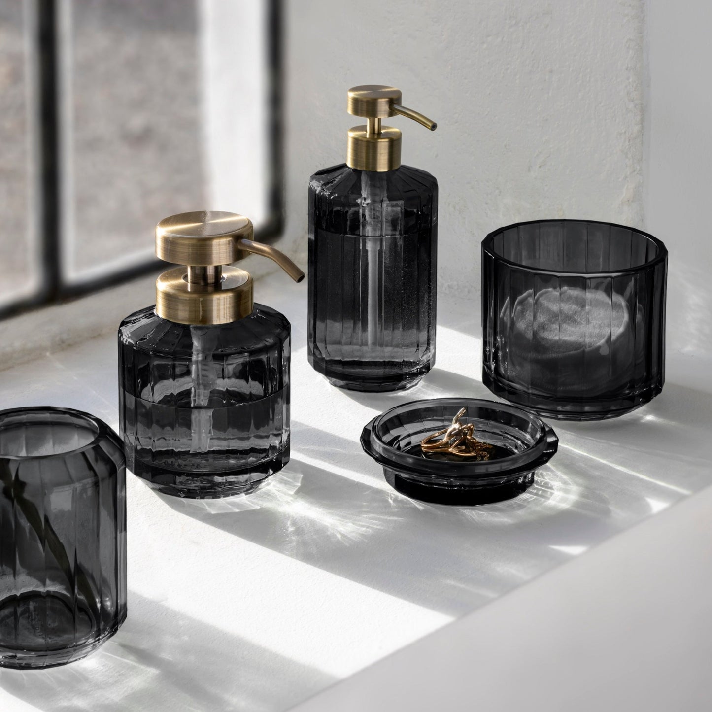 VISION Soap Dispenser- Black