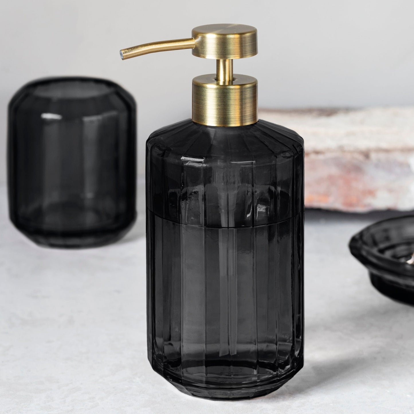 VISION Soap Dispenser- Black