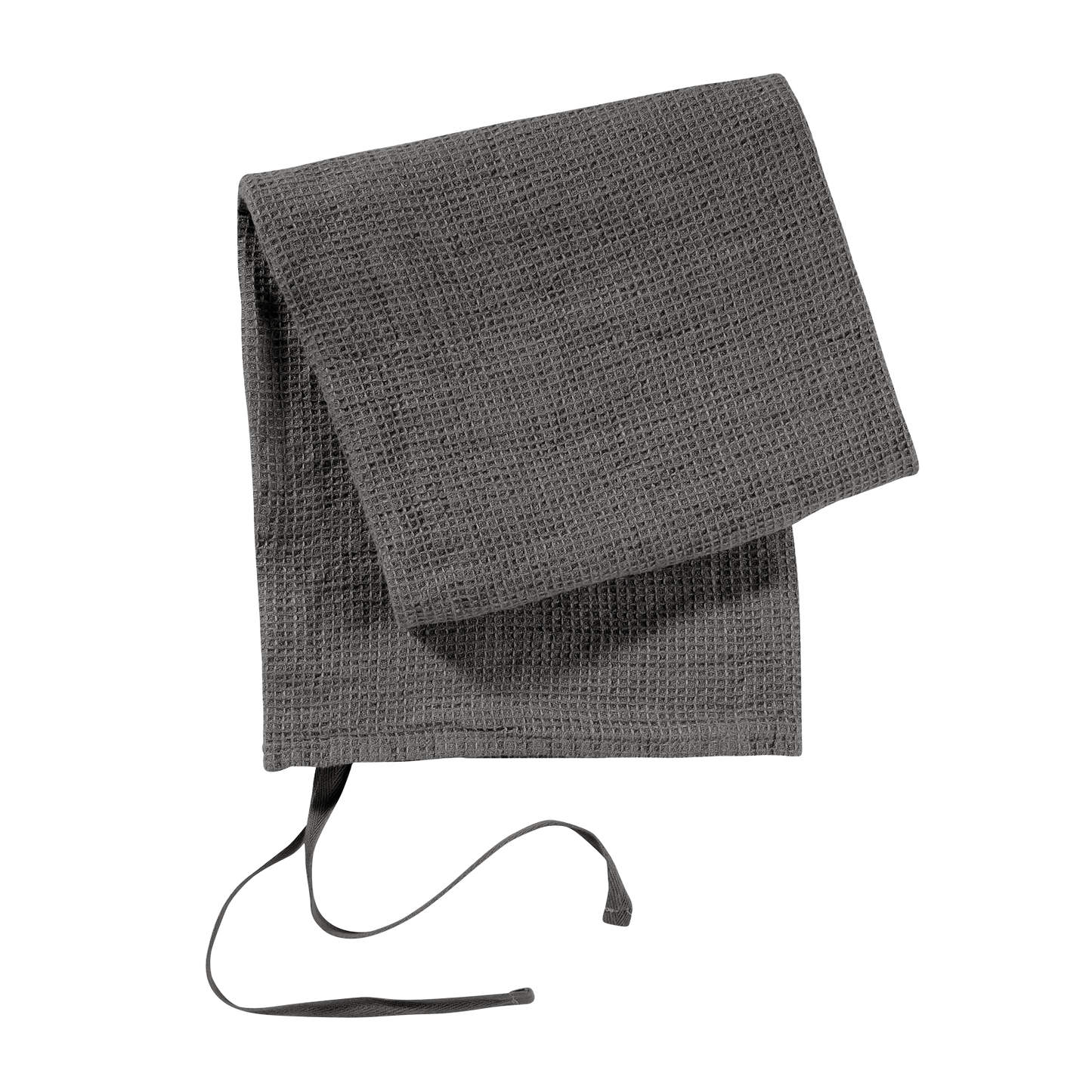 Waffle Hand Towel- Real Grey