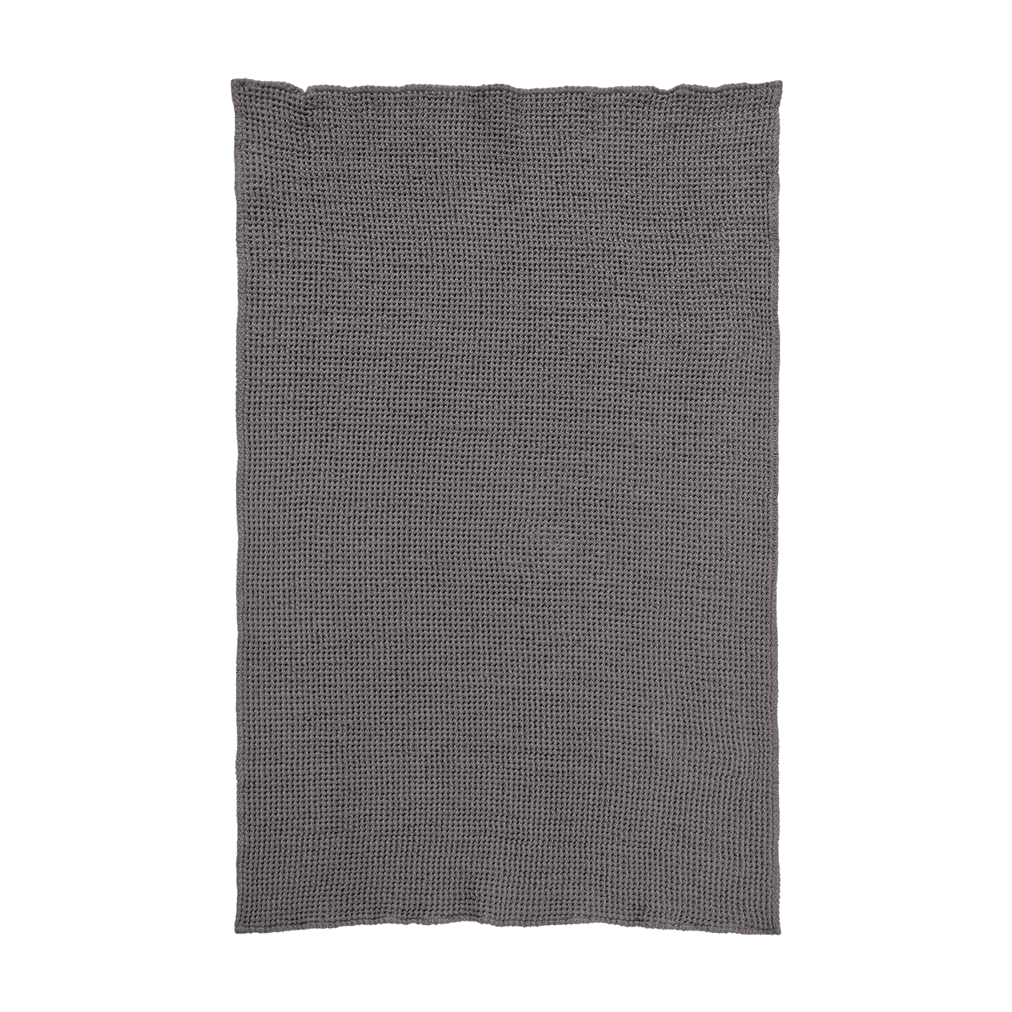 Waffle XL Bath Mat- Real Grey