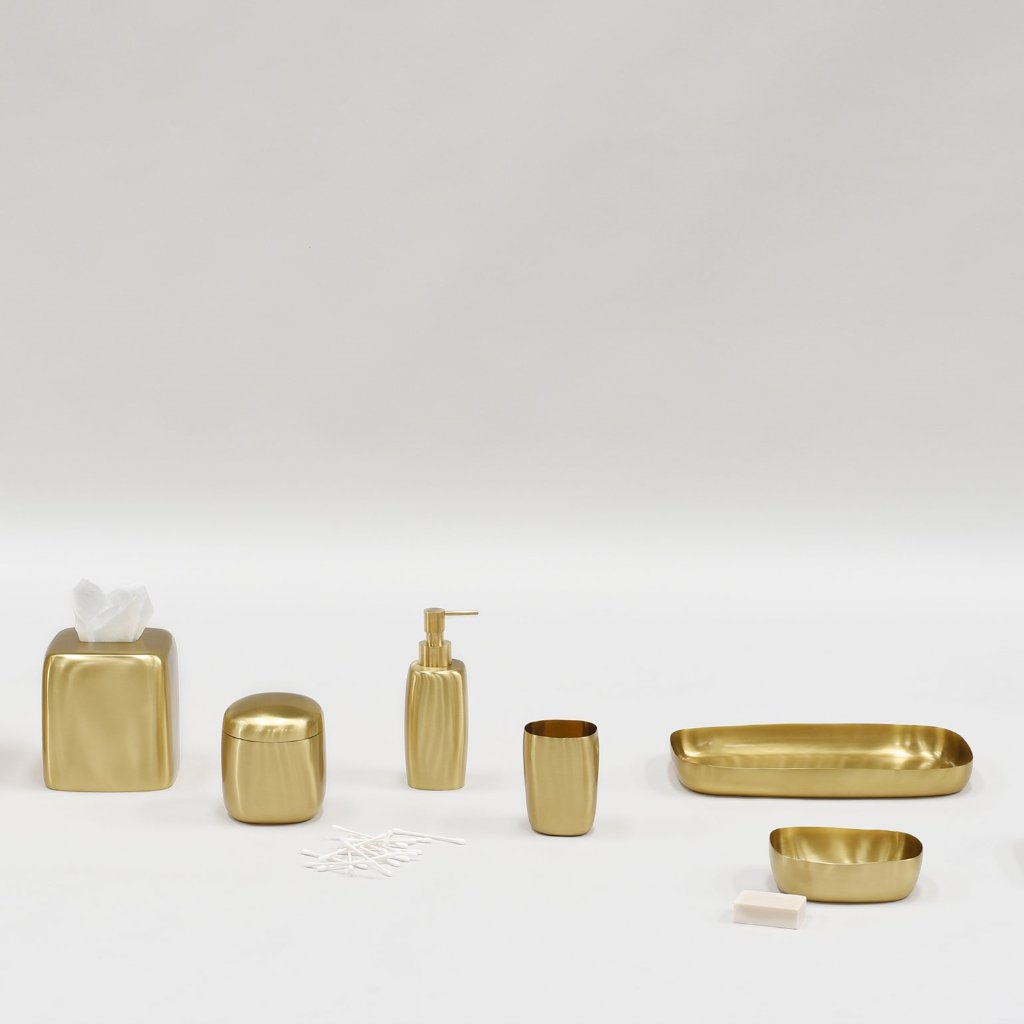 Lidded Box- Brushed Brass