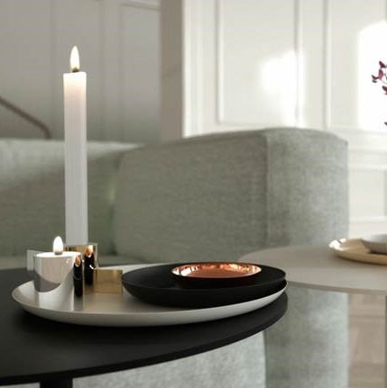 Tealight Candlestick- Polished