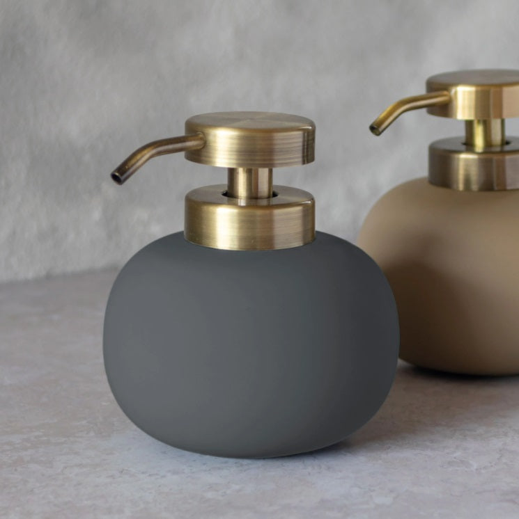 LOTUS Soap Dispenser Low- Anthracite