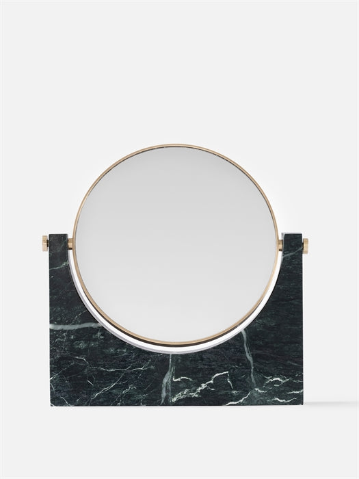 Pepe Marble Mirror- Brass/Green