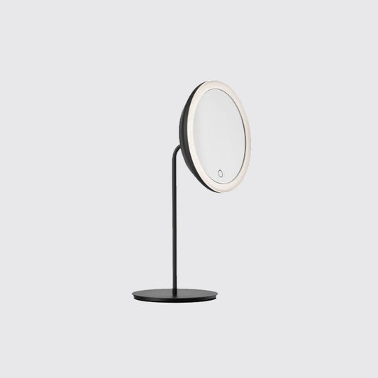 Zone freestanding mirror w/ Light- Black