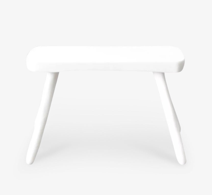 Sculpt Petite Bench- White