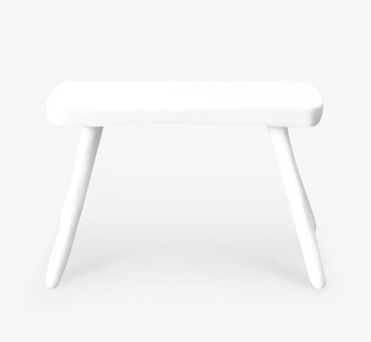 Sculpt Petite Bench- White