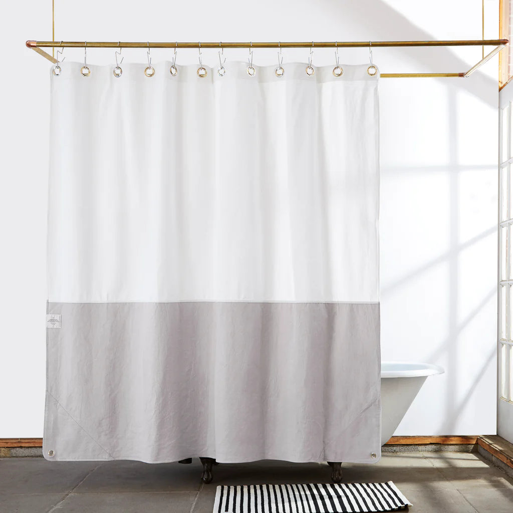 Orient Shower Curtain- Driftwood