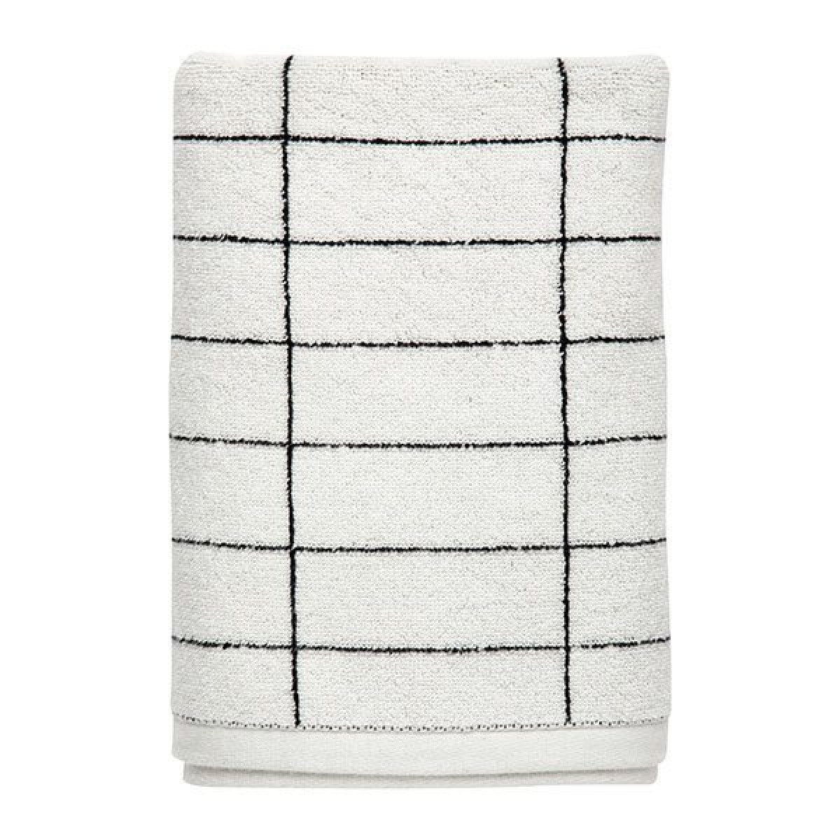 TILE STONE Hand Towel- Black